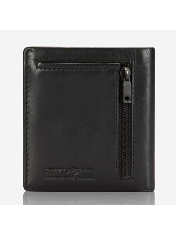 Jekyll & Hide Norwegian Geldbörse RFID Schutz Leder 9 cm in black