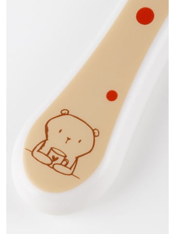 Sigikid 3 tgl.. Besteck-Set: Löffel, Gabel, Messer Mister O'Lui in beige