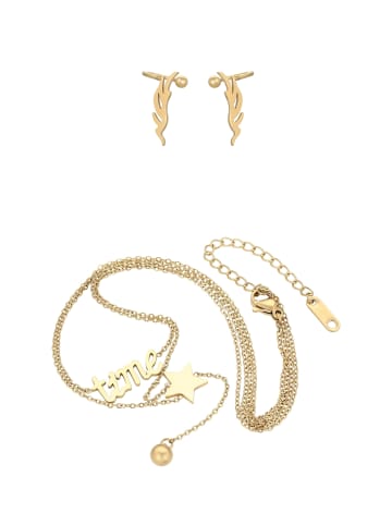 faina Women Jewelry Set in gold