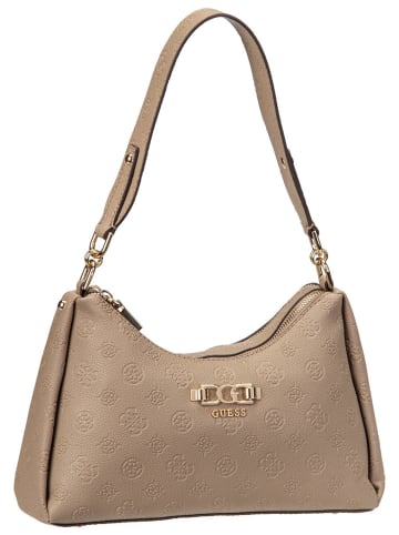 Guess Handtasche Anise Double Zip in Dark Oak