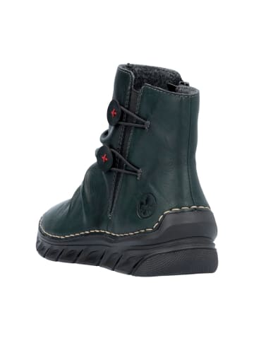 rieker Komfort Stiefeletten in Grün