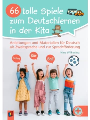 Verlag an der Ruhr Buch - 66 tolle Spiele zum Deutschlernen in der Kita