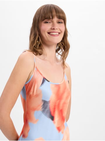 mbyM Kleid Bellah in orange hellblau - 0001