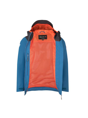Trollkids Regenjacke Bergen in light blue