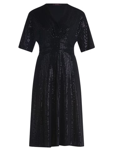 Vera Mont Cocktailkleid im Glitzer-Look in Schwarz/Schwarz