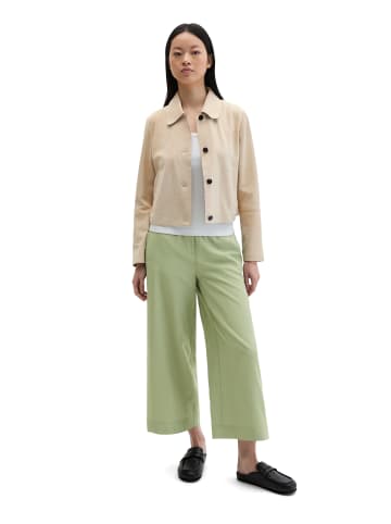 Marc O'Polo Velourslederjacke fitted in Linen Beige