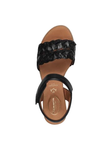 Tamaris COMFORT Sandalette in BLACK NAPPA