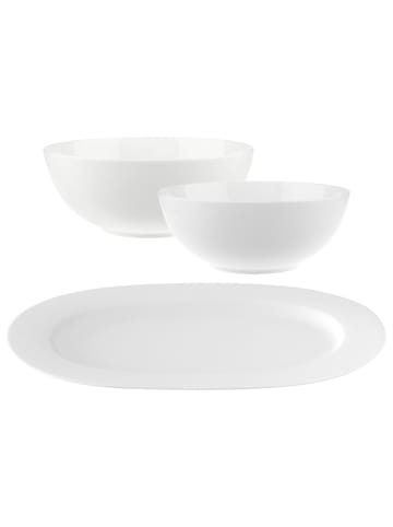 Villeroy & Boch 3er Set Servier-Set Anmut in weiß