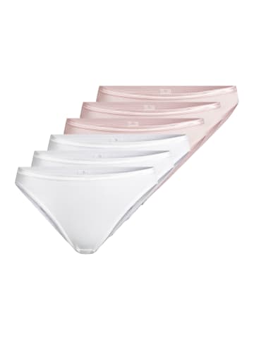 Conta Bikinislip Modal in Weiß / rosa