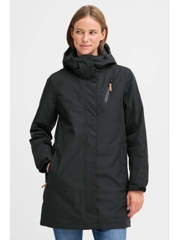 North Bend Funktionsmantel NBKea W 243779MMM moderner Parka in Schwarz