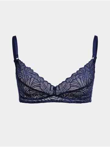 Erlich Textil  Erlich Textil Spitzen BH FLUID LACE BÜGELLOSER BH in mitternachtblau