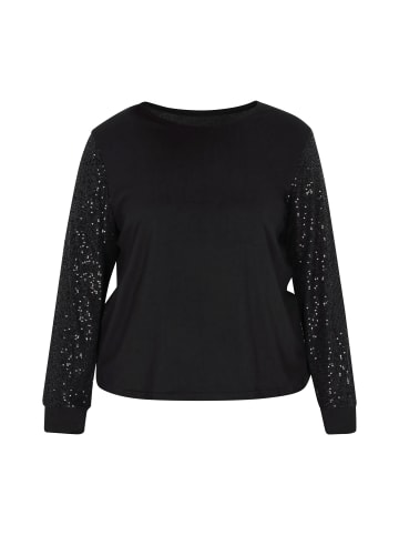 usha BLACK LABEL Women Plus Size Blouse in Black