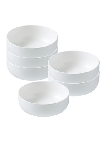 Ritzenhoff & Breker 6er Set Pastaschalen Skagen in Weiß ø 17,5 cm in weiß