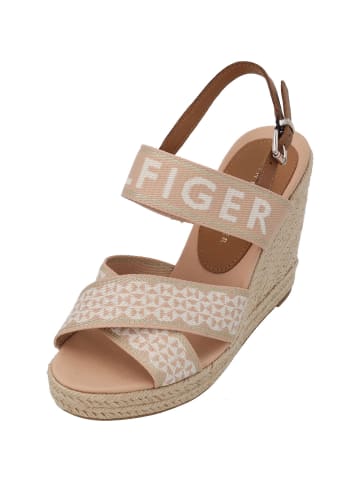 Tommy Hilfiger Keilsandaletten in sanddrift