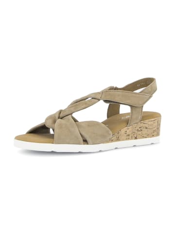 Gabor Comfort Keilsandaletten in Beige