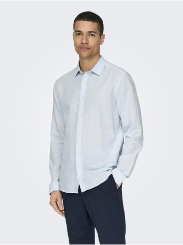 ONLY & SONS Hemd in Cashmere Blue 1