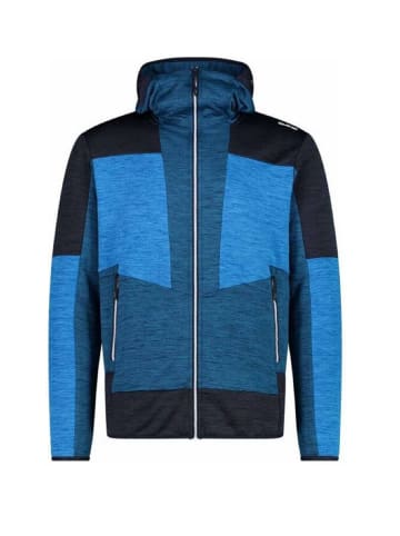 cmp Unterjacke/Fleecejacke MAN JACKET FIX HOOD in Blau