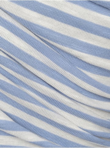 Marc O'Polo Langarmshirt in hellblau weiß