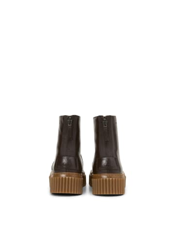 Marc O'Polo Zipper-Boot Model Bianca in dark earth