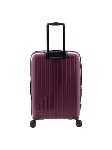 Gladiator 5000 4 Rollen Trolley 63 cm mit Dehnfalte maroon