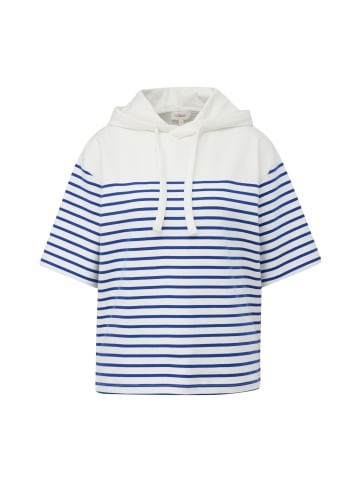s.Oliver Sweatshirt in 56G8_ozeanblau
