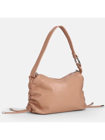 Seidenfelt Auri Schultertasche 27 cm dune
