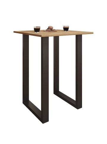 ebuy24 Bartisch Xona dekor Eiche 80 x 50 cm