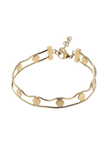 faina Women Snake Chain Bracelet in Gold