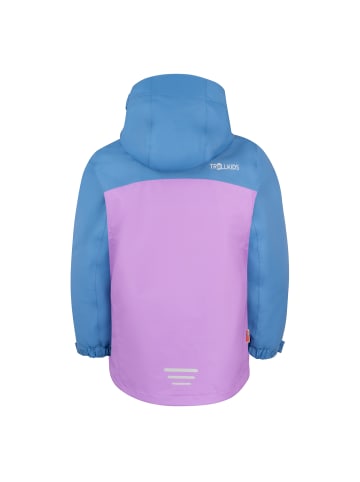 Trollkids 3 in 1 Jacke Bryggen in cornflower