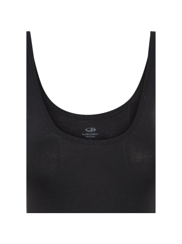 icebreaker Top Siren Tank in Black