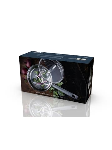 Funktion Kasserolle in Glänzender Stahl