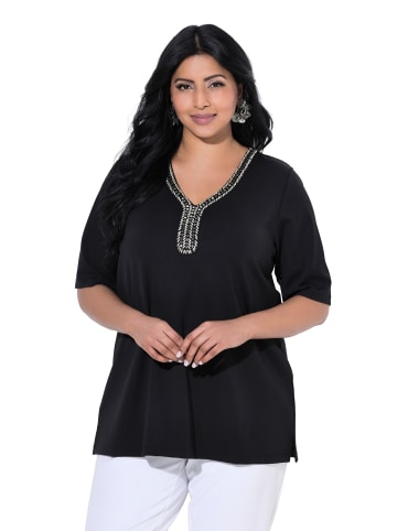 Ulla Popken Shirt in schwarz