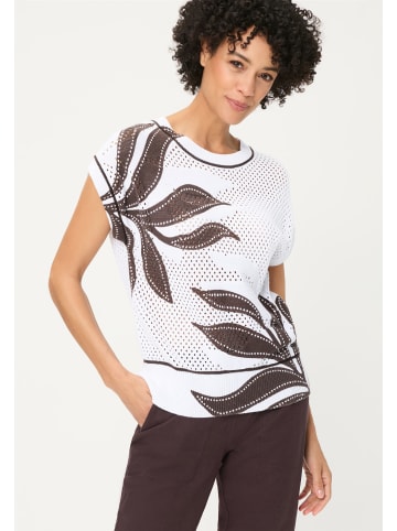 Olsen Strickpullover in White