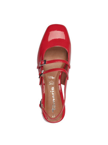 Tamaris Slingpumps in Rot