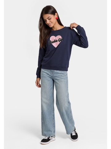 myMo Women Sweatshirt in Navy