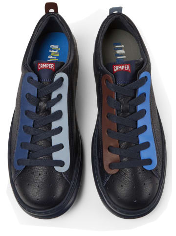 Camper Sneaker " Runner Four Twins " in Dunkelblau / Blau
