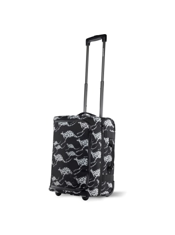 Chiemsee Jump N Fly 2 Rollen Kabinentrolley 46 cm schwarz