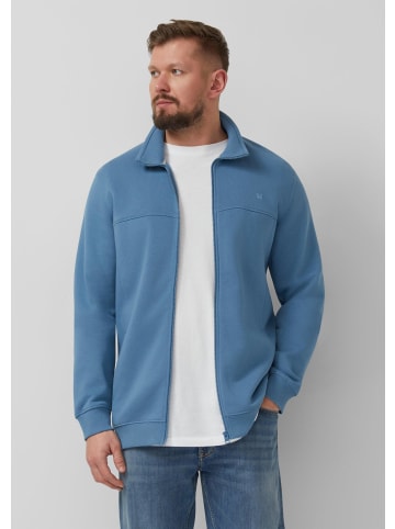 s.Oliver Sweatshirt Jacke in 6244_blau