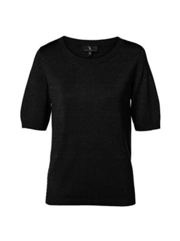 Mart Visser Audrey Lurex Top Schwarz