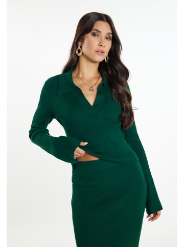 faina Damen Pullover in Smaragdgrün