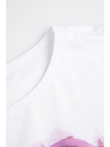 Coccodrillo T-Shirt mit kurzen Ärmeln in weiß