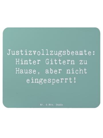 Mr. & Mrs. Panda Maus Pad Spruch Justizvollzugsbeamte Freiheit m... in Meeresbrise