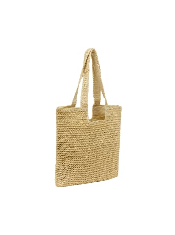 IZIA Women Tote Bag in Beige