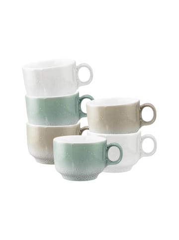 Seltmann Weiden 6er Set Kaffeetassen Sento Home 210 ml in Aura mix