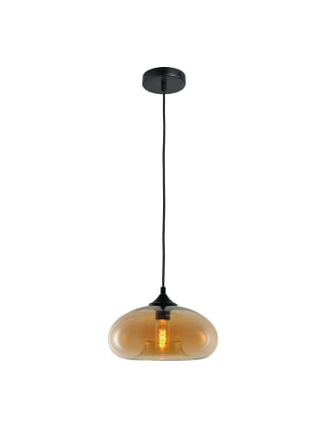 s.LUCE Cruet Galerie-Pendelleuchte Glas extra lang 5m in Amber