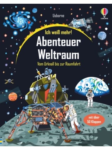 Usborn Buch - Ich weiß mehr! Abenteuer Weltraum
