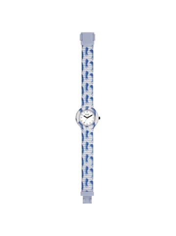 Hip Hop Analoguhr spring paint weiss