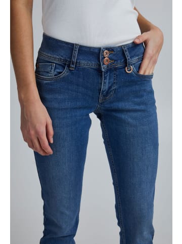 Pulz Jeans PZSUZY Regular fit in Medium Blue Denim