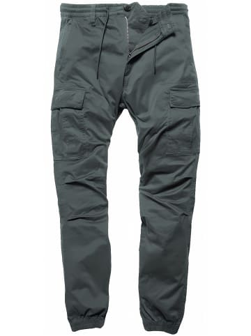Vintage Industries Cargohose in Grau