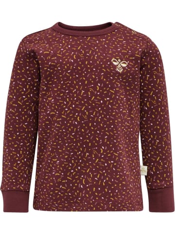 Hummel Shirt "Sprinkle T-Shirt Longsleeve" in Braun